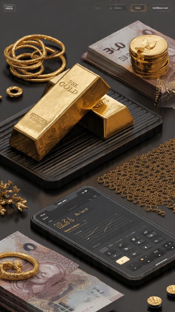 1 Tola vs 10 Gram Gold Price in Pakistan Live Conversion & Tax Guide