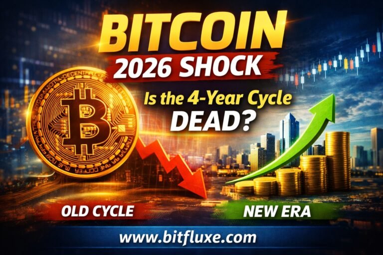 Bitcoin Institutional Era 2026 Price Floor Chart - Bitfluxe.com