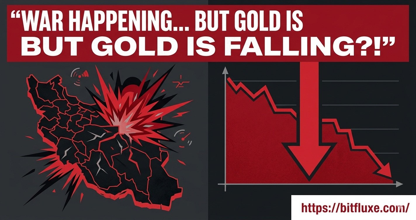 Iran War vs Gold Prices: Why Smart Money Is Dumping Gold Right Now