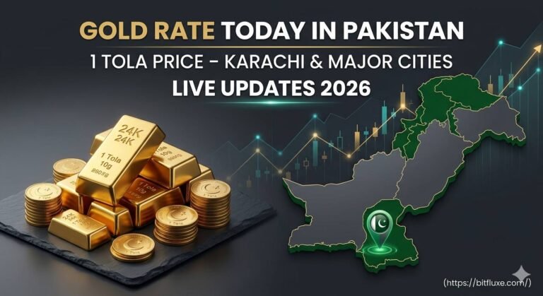Gold Rate Today in Pakistan – 1 Tola Price in Karachi & Major Cities (Live Updates 2026)