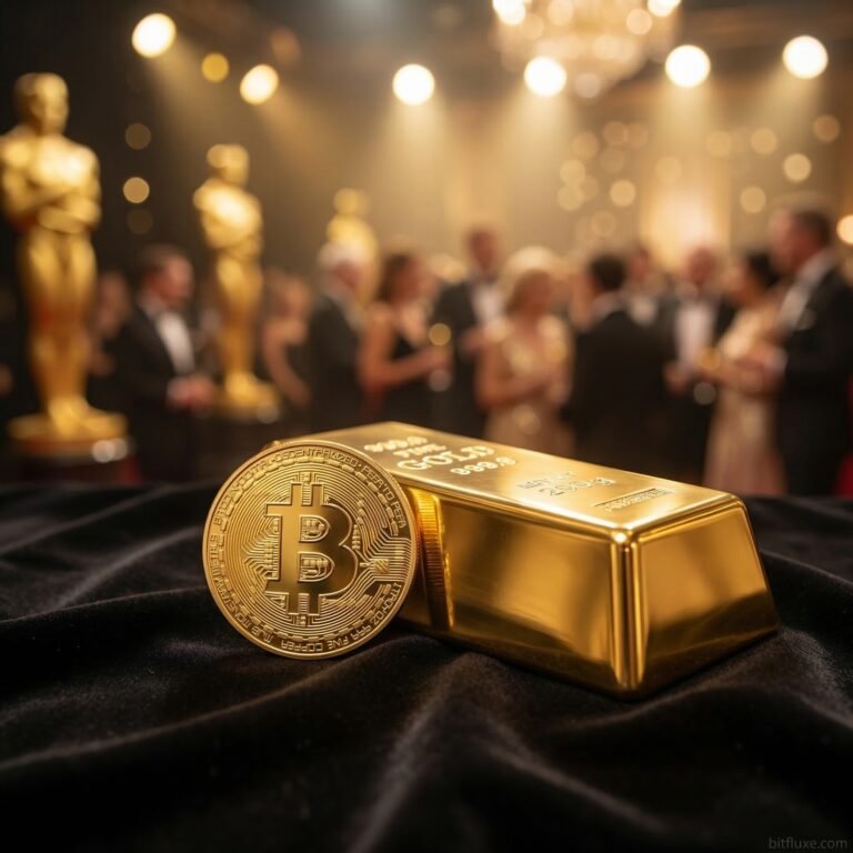 Oscars stars crypto investment bitfluxe.com, Celebrity gold investment bitfluxe.com, Bitcoin security of digital wallets bitfluxe.com.