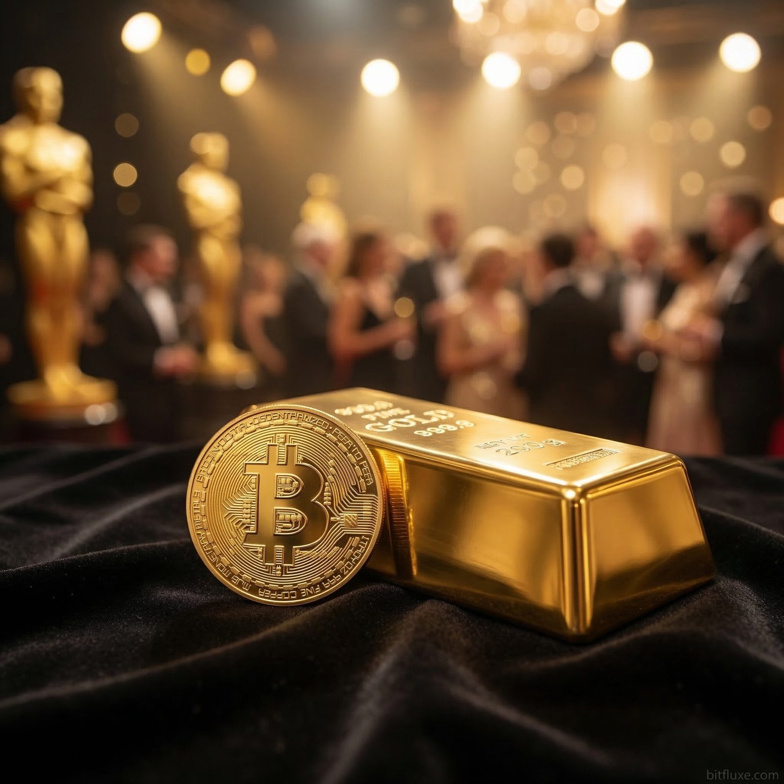 Oscars stars crypto investment bitfluxe.com, Celebrity gold investment bitfluxe.com, Bitcoin security of digital wallets bitfluxe.com.