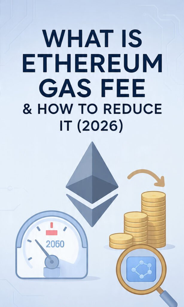 Ethereum gas fee concept showing high vs low transaction cost comparison with timing and Layer 2 networks