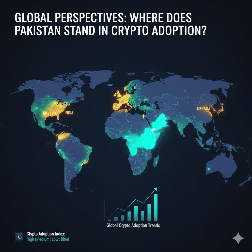 Global cryptocurrency adoption comparison