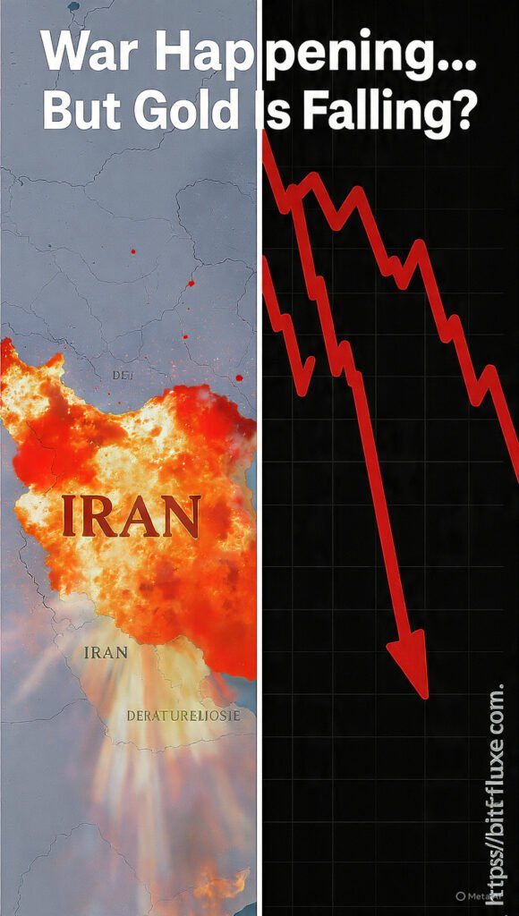 Iran War vs Gold Prices: Why Smart Money Is Dumping Gold Right Now