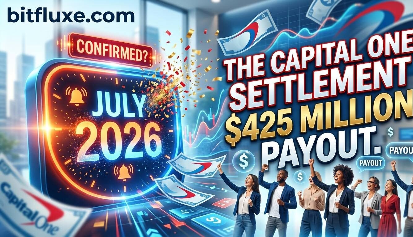 Capital One $425 million settlement payout date July 2026 update