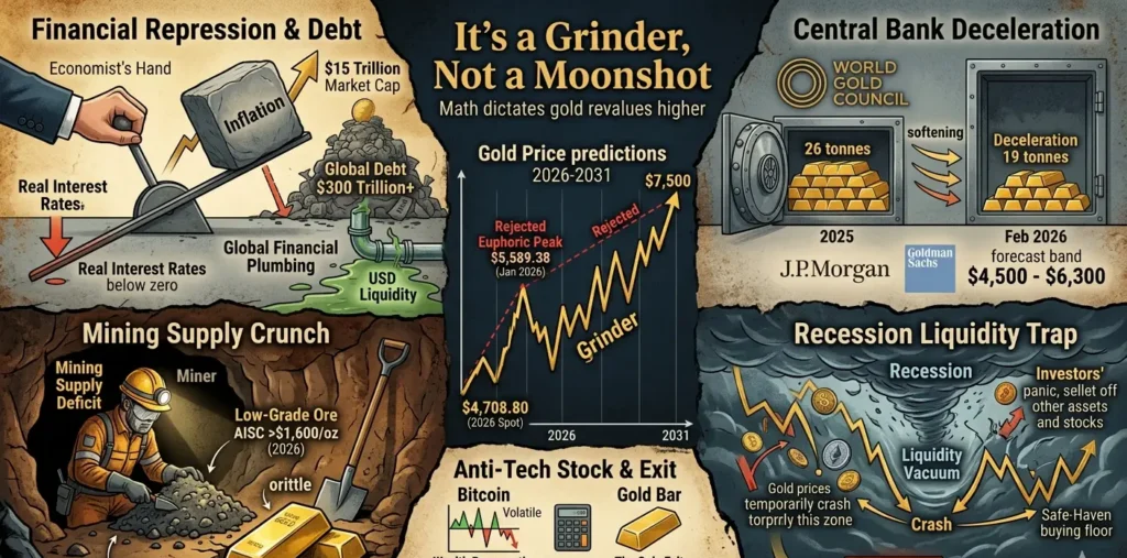 The $8,000 Gold Lie: Why the Next 5 Years Will Be More Brutal Than You Think