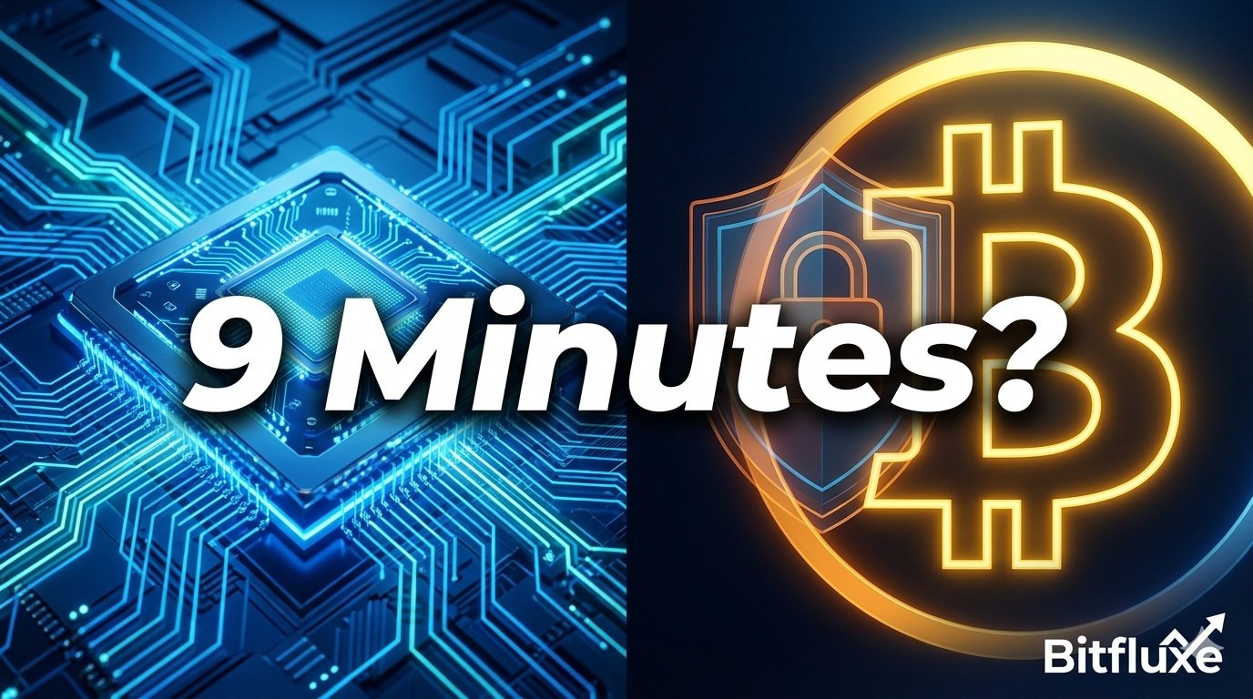 Google quantum computing paper warns Bitcoin encryption could be cracked in 9 minutes — what it means for crypto investors in 2026